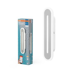   LED lámpa, felületre szerelhető fürdőszobai lámpatest, 13W, 600lm, 3000-6500K, CCT, fehér, IP44, Smart+ WiFi, Matter Orbis, Osram