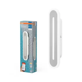   LED lámpa, felületre szerelhető fürdőszobai lámpatest, 13W, 600lm, 3000-6500K, CCT, fehér, IP44, Smart+ WiFi, Matter Orbis, Osram