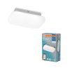 LED Fürdőszobai Mennyezeti Lámpa, Felületre Szerelt, 12W, 1000lm, 3000-6500K CCT, Téglalap Alakú, Fehér, IP44, Smart+ WiFi, Matter Orbis, Osram