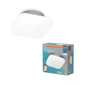   LED Fürdőszobai Mennyezeti Lámpa, Felületre Szerelt, 12W, 900lm, 3000-6500K, CCT, Négyzet alakú, Fehér, IP44, Smart+ WiFi, Matter Orbis, Osram