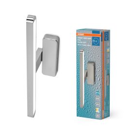   LED fürdőszobai tükör fali lámpa 7W 3000-4000K CCT 380lm króm IP44 IK08 Orbis Osram