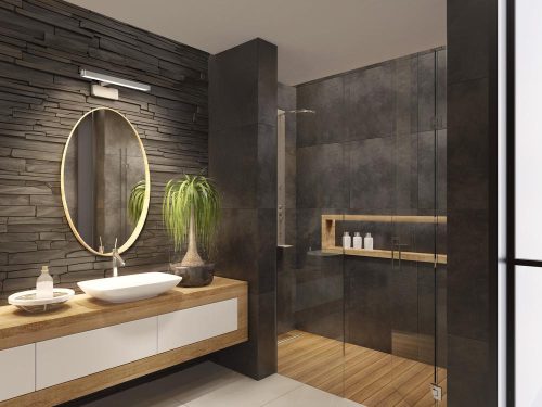 LED fürdőszobai tükör fali lámpa 7W 3000-4000K CCT 380lm króm IP44 IK08 Orbis Osram