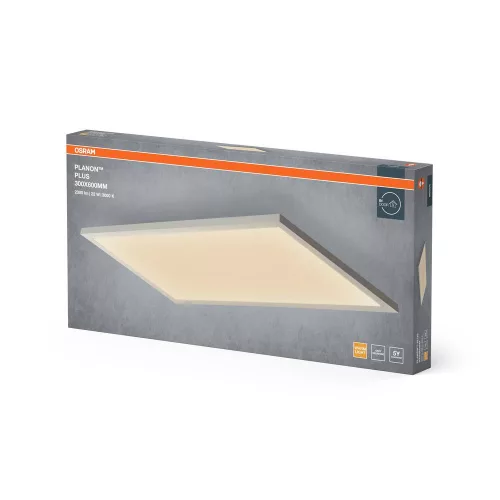 Felületre szerelhető LED panel 22W 3000K Meleg 1600lm Fehér PLANON Osram