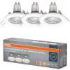 Süllyesztett LED spot lámpatest GU10 2.6W 2700K 230lm fehér Osram