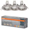 Süllyesztett LED spot lámpatest GU10 2.6W 2700K 230lm nikkel Osram