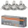 Süllyesztett LED spot lámpatest GU10 2.6W 2700K 230lm nikkel Osram