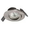 Süllyesztett LED spot lámpatest GU10 4.3W 2700K meleg fényű 345lm nikkel Twistlock Osram