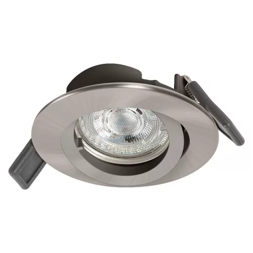 Süllyesztett LED spot lámpatest GU10 4.3W 2700K meleg fényű 345lm nikkel Twistlock Osram