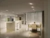 Süllyesztett LED spot lámpatest GU10 4.3W 2700K meleg fényű 345lm nikkel Twistlock Osram
