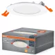 Süllyesztett LED spot lámpatest 8W 3000K meleg fényű 550lm fehér Downlight Osram