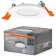 Süllyesztett LED spot lámpatest 4.5W 4000K semleges fényű 240lm fehér Downlight Osram