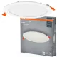 Süllyesztett LED spot lámpatest 22W 4000K semleges fényű 2000lm fehér Downlight Osram