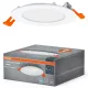 Süllyesztett LED spot lámpatest 8W 6500K hideg fényű 550lm fehér Downlight Osram