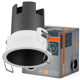   Süllyesztett LED spot lámpatest 5W 3000K meleg fényű 350lm fehér fekete Twist Pro Osram