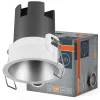 Süllyesztett LED spot lámpatest 5W 3000K meleg fényű 400lm fehér ezüst Twist Pro Osram