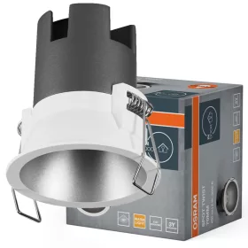   Süllyesztett LED spot lámpatest 5W 3000K meleg fényű 400lm fehér ezüst Twist Pro Osram