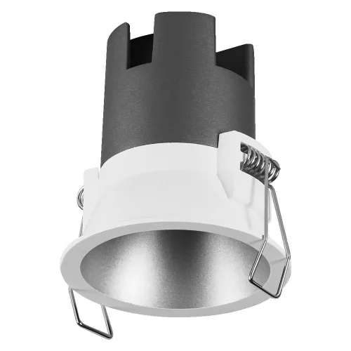 Süllyesztett LED spot lámpatest 5W 3000K meleg fényű 400lm fehér ezüst Twist Pro Osram