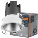 Süllyesztett LED spot lámpatest 5W 4000K semleges fényű 400lm fehér ezüst Twist Pro Osram
