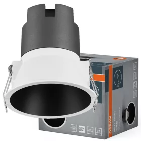   Süllyesztett LED spot lámpatest 10W 4000K semleges fényű 700lm fehér fekete Twist Pro Osram