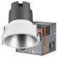 Süllyesztett LED spot lámpatest 10W 4000K semleges fényű 800lm fehér ezüst Twist Pro Osram