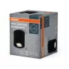 Mennyezeti lámpatest felületre szerelhető GU10 kerek fekete Surface Round Osram