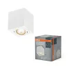 Mennyezeti lámpatest felületre szerelhető GU10 négyzet alakú fehér Surface Square Osram