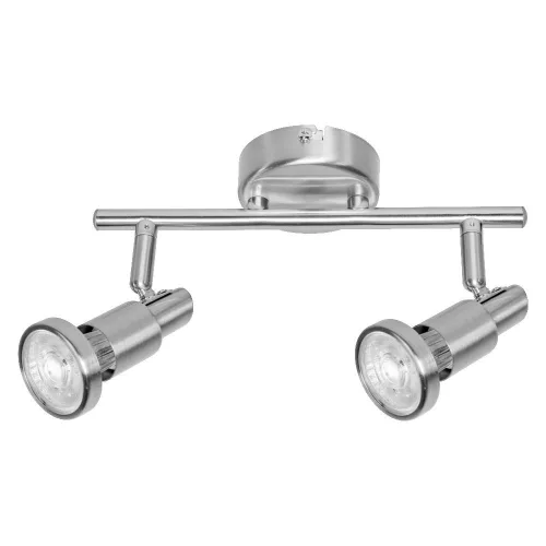 Mennyezeti lámpa SPOT TUBA Reflektor lámpatest G10 5.2W 2700K meleg fényű 460lm ezüst Spot Osram