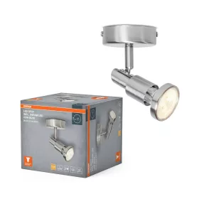   Mennyezeti lámpa SPOT TUBA Reflektor lámpatest G10 2.6W 2700K meleg fényű 230lm ezüst Spot Osram