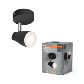   Mennyezeti lámpa SPOT TUBA Reflektor lámpatest GU10 4.3W 2700K meleg fényű 210lm fekete Spot Pear Osram