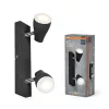 Mennyezeti lámpa SPOT TUBA Reflektor lámpatest GU10 8.6W 2700K meleg fényű 420lm fekete Spot Pear Osram