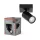 Mennyezeti lámpa SPOT TUBA Reflektor lámpatest GU10 3.4W2700K meleg fényű 230lm fekete Spot Octagon Osram