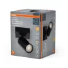 Mennyezeti lámpa SPOT TUBA Reflektor lámpatest GU10 3.4W2700K meleg fényű 230lm fekete Spot Octagon Osram