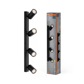   Mennyezeti lámpa SPOT TUBA Reflektor lámpatest GU10 13.6W 2700K meleg fényű 920lm fekete Spot Octagon Osram