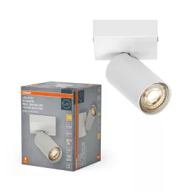   Mennyezeti lámpa SPOT TUBA Reflektor lámpatest GU10 3.4W 2700K meleg fényű 230lm fehér Spot Octagon Osram