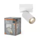 Mennyezeti lámpa SPOT TUBA Reflektor lámpatest GU10 3.4W 2700K meleg fényű 230lm fehér Spot Octagon Osram