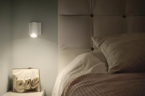Mennyezeti lámpa SPOT TUBA Reflektor lámpatest GU10 3.4W 2700K meleg fényű 230lm fehér Spot Octagon Osram