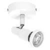 Mennyezeti lámpa SPOT TUBA Reflektor lámpatest GU10 3.4W 2700K meleg fényű 230lm fehér Osram