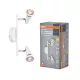Mennyezeti lámpa SPOT TUBA Reflektor GU10 20W 2700K meleg fényű 460lm fehér Osram