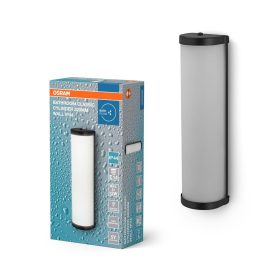   Fürdőszobai fali lámpa, E14, fekete, IP44, Osram fürdőszobai lámpa
