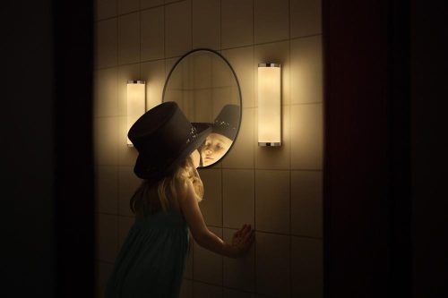 Fürdőszobai fali lámpa, E14, króm, IP44, Osram fürdőszobai lámpa