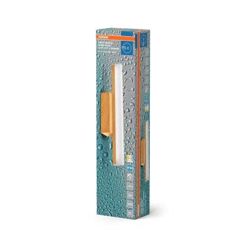 Tükör fölé szerelhető fürdőszobai LED fali lámpa 6.8W 3000-4000K CCT 650lm, barna IP44 Orbis Osram