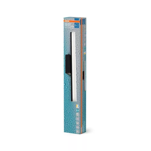 Tükör fölé szerelhető fürdőszobai LED fali lámpa 10W 3000-4000K CCT 950lm, fekete IP44 Orbis Osram