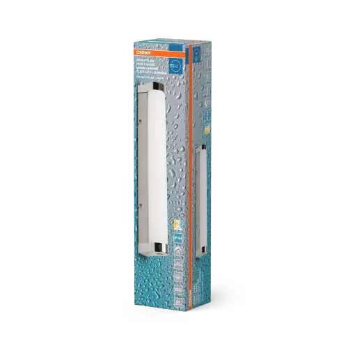 Fürdőszobai LED fali lámpa 9W 3000-4000K CCT 900lm, króm IP44 Obris Osram
