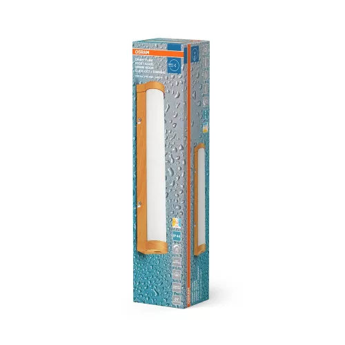 Fürdőszobai LED fali lámpa 9W 3000-4000K CCT 900lm, barna IP44 Obris Osram