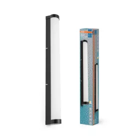   Fürdőszobai LED fali lámpa 12W 3000-4000K CCT 1100lm, fekete IP44 Obris Osram