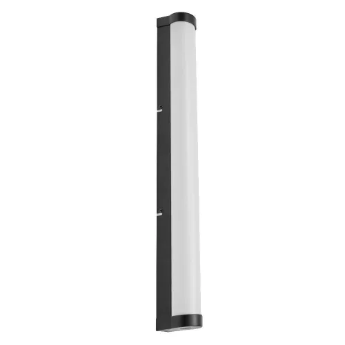 Fürdőszobai LED fali lámpa 12W 3000-4000K CCT 1100lm, fekete IP44 Obris Osram