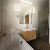 Fürdőszobai LED fali lámpa 12W 3000-4000K CCT 1200lm, fehér IP44 Obris Osram