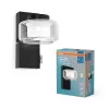 Fürdőszobai LED fali spotlámpa 5.5W 3000-4000K CCT 350lm, fekete IP44 Orbis Osram
