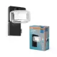 Fürdőszobai LED fali spotlámpa 5.5W 3000-4000K CCT 350lm, fekete IP44 Orbis Osram