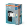 Fürdőszobai LED fali spotlámpa 5.5W 3000-4000K CCT 350lm, fekete IP44 Orbis Osram